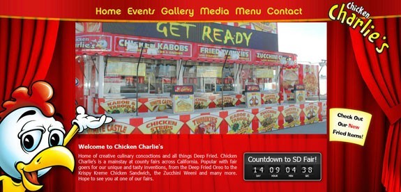 Chcicken Charlie's Website